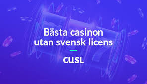 Casinon utan licens Nytt fenomen i Sverige